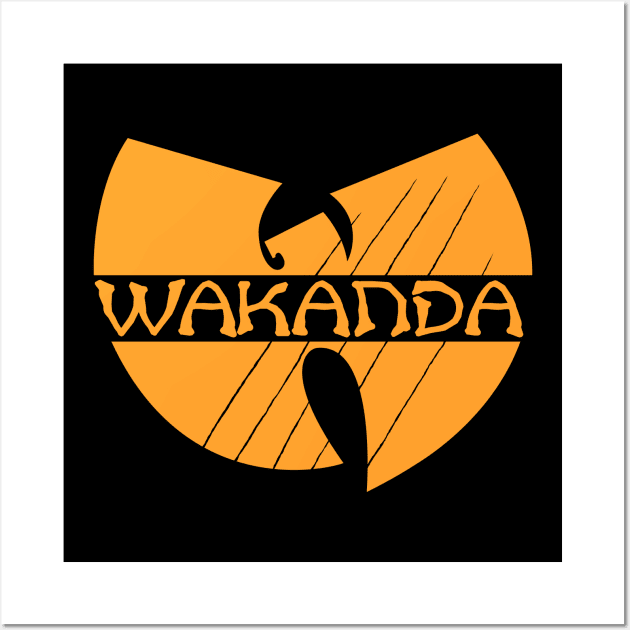 Wa-Kanda Yellow Wall Art by pigboom